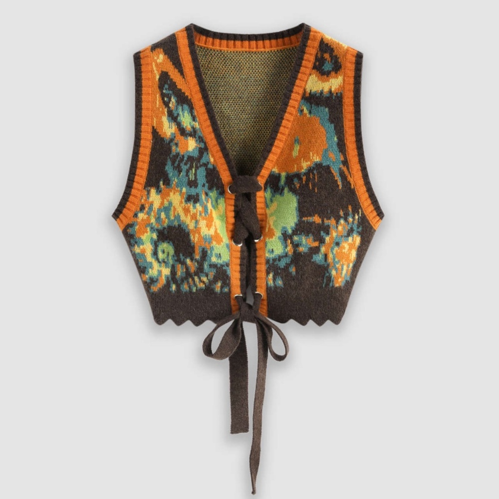 Knit vest